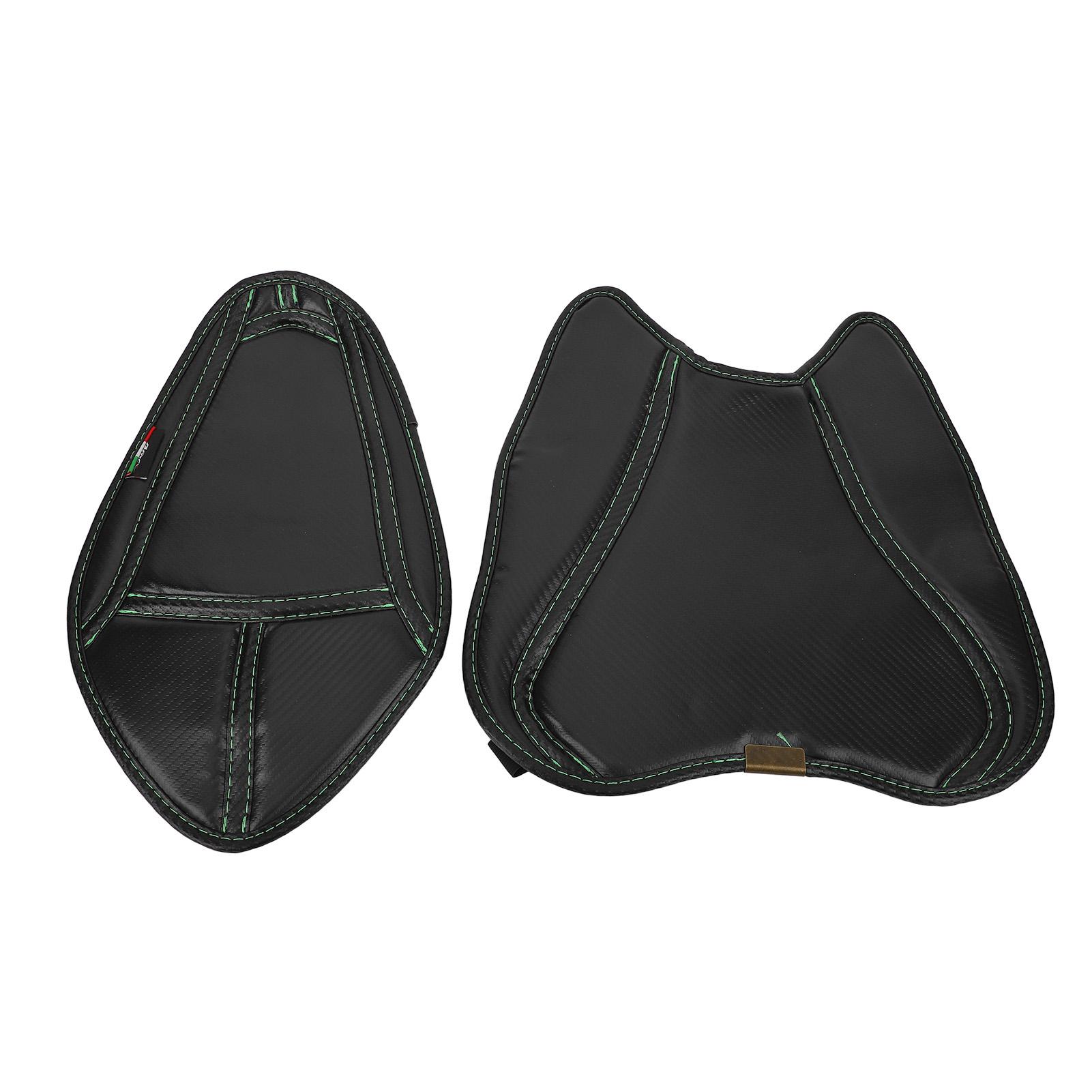 

2 Pcs Motorcycle Sunscreen Seat Cover Cap Seat Cushion Saddles Heat Insulation Pad