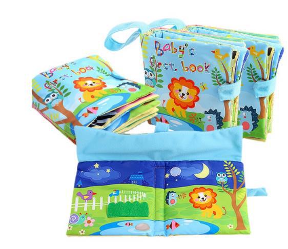 

Детская тканевая книга Раннее развитие ребенка Пальчиковая книга Защита окружающей среды Английская Цифровая Мультикогнитивное Волшебное преобразование с пряжкой