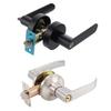 1Set Aluminum Alloy Knob Lock Three-Pole Spherical Keyed Locks Durable Door Handle Lock
