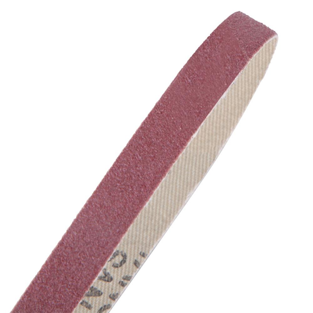 10pcs 533 X 9mm Aluminium Oxide Sandpaper Aluminum Oxide Belt Sander Strap  Woodworking