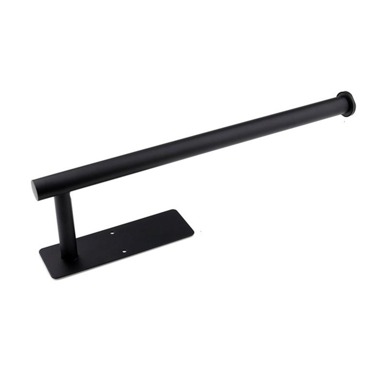 Adhesive Paper Towel Holder For Kitchen Napkin Rack Toilet Paper Holder Tissue Dispenser Cabinet Storage Bathroom Accessories