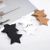 100PCS Kraft Paper Star Shape Label Writable Blank Hanging Tag Decorative Marking Card 3 Colors Available Gift Package Props ZYF