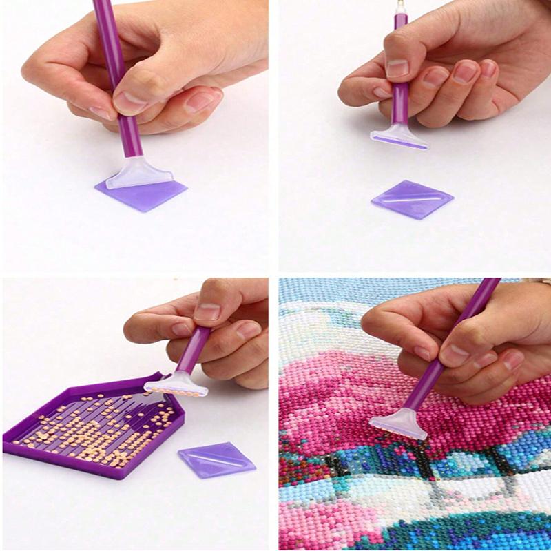 54pcs Diamond Painting Art Tool Set, Suitable for Nail Gem Crystal DIY Nail Art Crafts, Used To Store Nail Rhinestones, Diamond Lovers Holiday Gifts