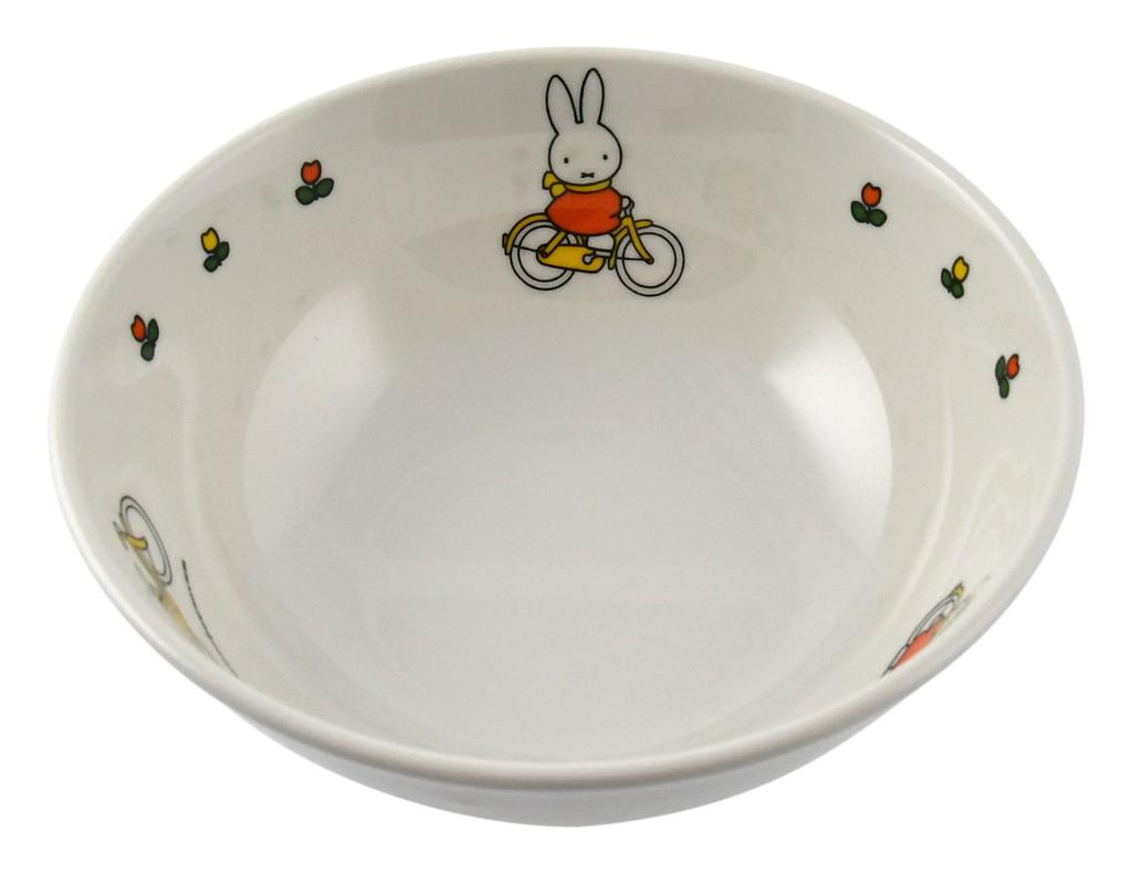 Kanto Plastics Ramen RLC5101 Children's "Miffy" Bowl, CM-51C, Melamine,