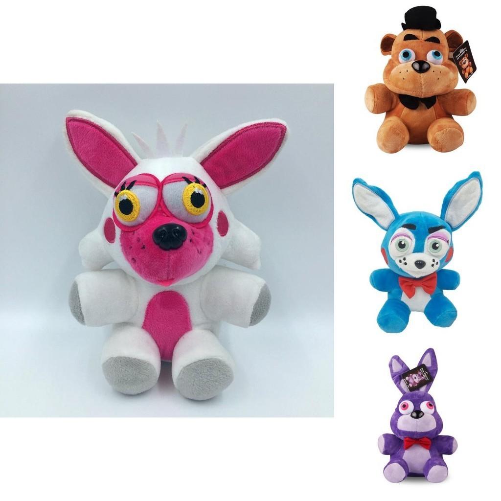 Fnaf Five Nights At Freddy's Friends Plush Toy Soft Gift 18/25cm Yellow Brown Purple Blue Red White