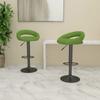 Day and Night - Day and Night Kitchen Stools 2 Pcs Light Green Velvet