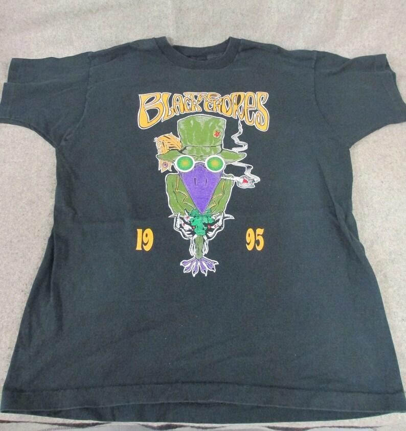 Vtg BLACK CROWES Tour 1995 T Shirt unisex men women shirt full sizes QT660