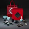 Wanqian Tang Gongfu Ceramic Tea Set - Huahao Yueyuan