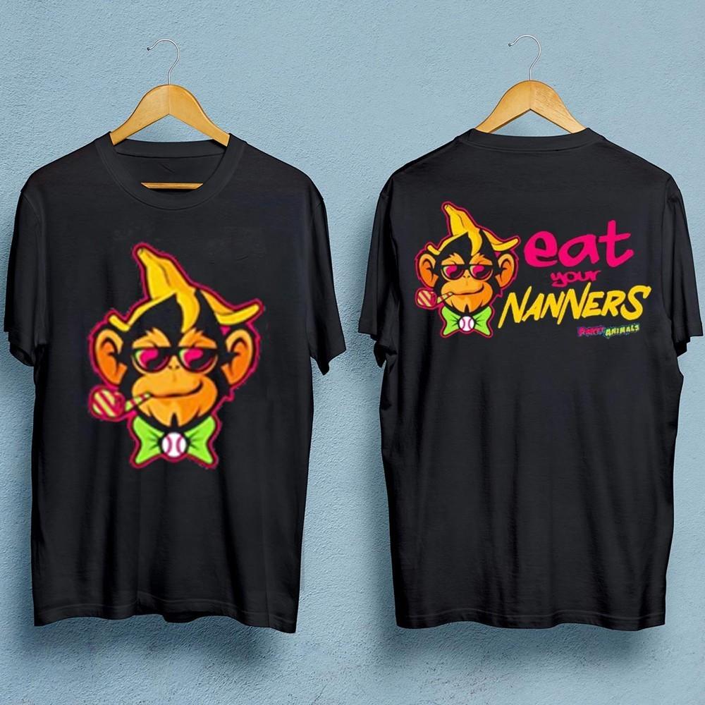 

New Savannah Bananas monkey logo Gift For Fans Unisex S-5XL Shirt SS1680 Unisex T-Shirt XXXXL