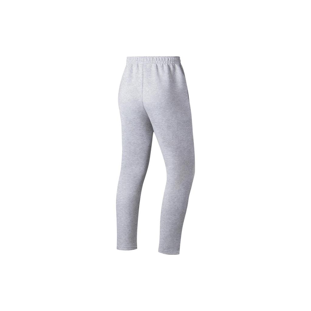 Li Ning Fitness Series Logo Pattern Elastic Long Cuff Casual Pants Men Bottoms Flower-Gray AKLT115-4