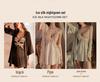 Meishilan Ice Silk Lace Flirtatious Nightdress and Bathrobe Set