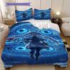 Companions Azure Threepiece Set 1 Duvet Cover 2 Pillowcase Without Core Gift Bedding Set Duvet Cover And Pillowcase Decorative Down Comforter