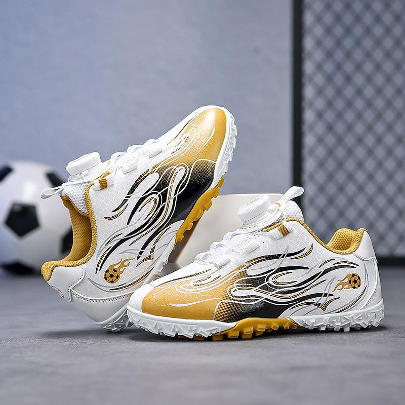 New Men Kids Soccer Shoes Boys Non-Slip Training Shoes Professional Football Boots Ultralight Match Cleats Grass Drop Shipping