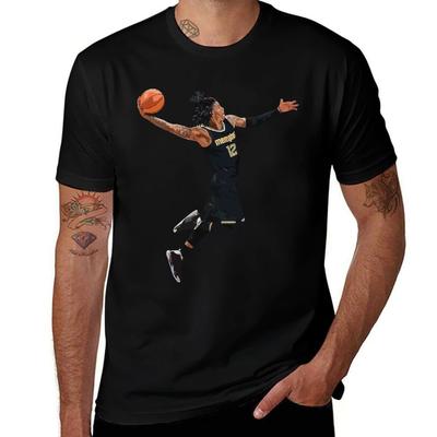 Ja Morant Slam Dunk T-Shirt t shirts baumwolle 100% t shirts für mann grafisch vintage T-Shirt