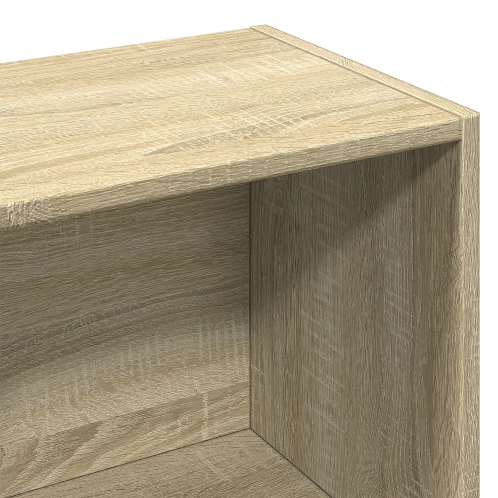 Vidaxl Regał, Dąb Sonoma, 57X28,5X107,5 Cm, Materiał Drewnopochodny