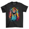 Tigers Paint Drip Design T-Shirt Mens Womens Tees Top - Roaringly Funny and Fierce! Funny T-Shirt Mens Womens Tees Top, Un