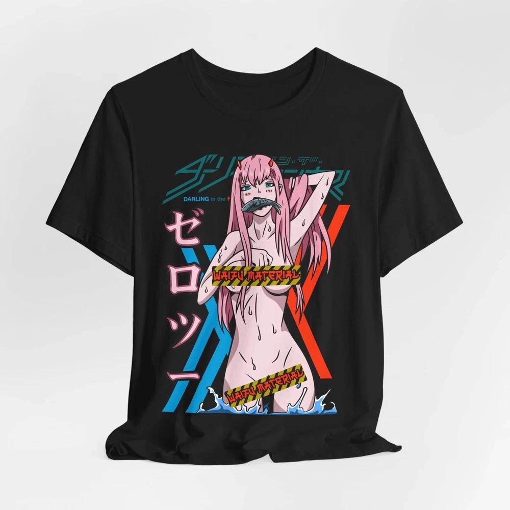Zero Two TShirt For Anime Fans Sexy Anime S