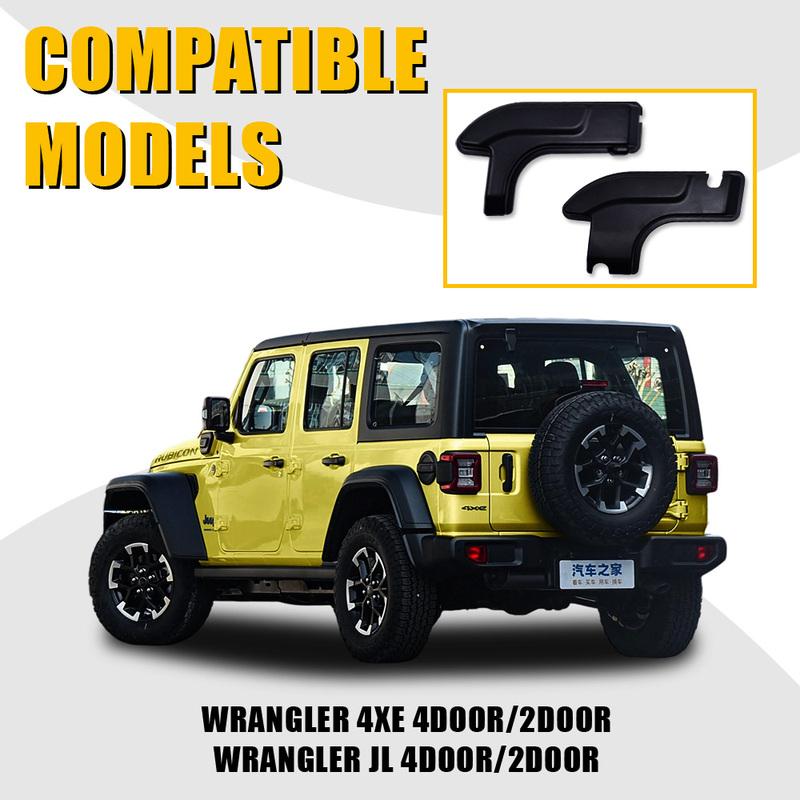 Rear Windshield Harness Protective Cover for Jeep Wrangler JL 2018- Defogger Cable Cover Glass Heating Line Cover