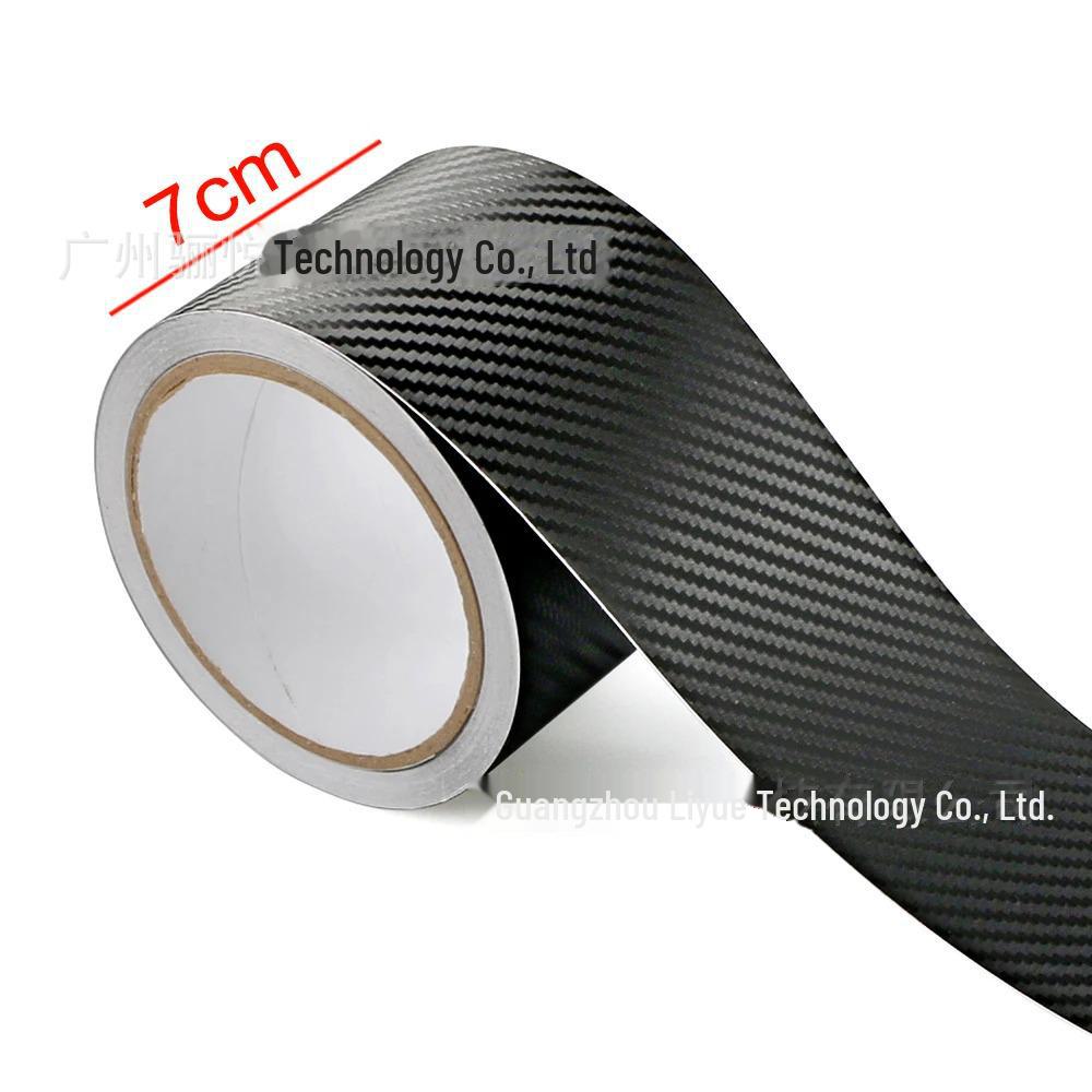 3D Carbon Fiber Self-Adhesive Car Wrap - Scratch-Resistant Center Column & Door Window Tape