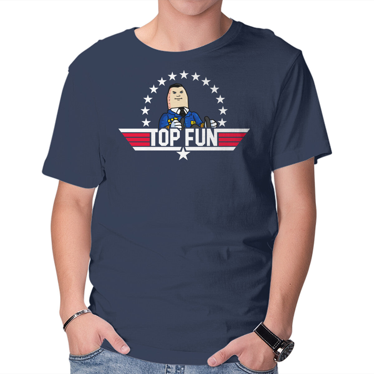 Unisex Crew Neck T-Shirt Top Fun Graphic Short Sleeve Casual Tee XS
