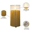 Rechargeable LED Acrylic Simulated Candle with Swinging Flame - Romantic Home Ambiance
