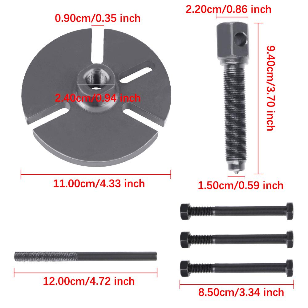 Motorcycle Magnetic Motor Puller Brake Drum Puller For Tricycle ATV Special Removal Tool Brake Pot Disassembly Repair Tools Moto Accessories