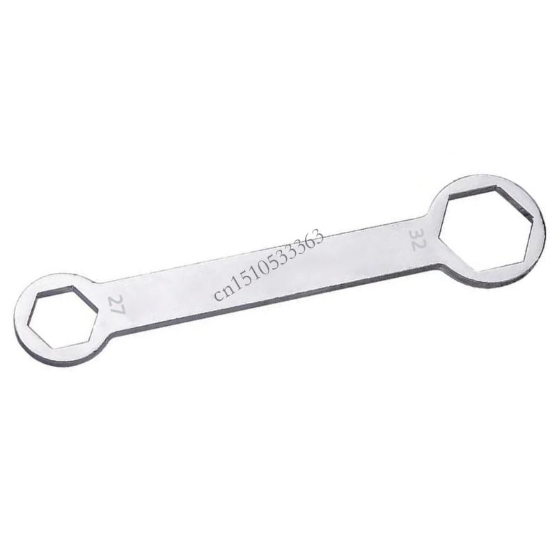 090E Double Head Wrench Axles Wrench Professional Tools 27mm 32mm for Motorcycles Repair Rear or Front Axles Wrench Hand Tool China Mainland