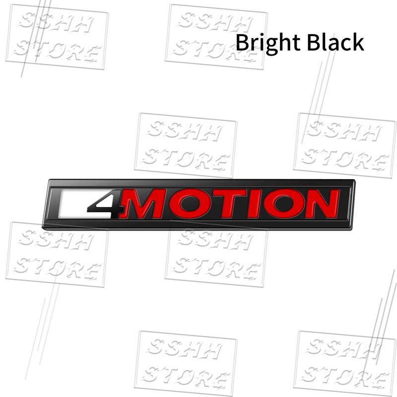 AABIN1 3D Metal 4Motion Car Front Grill Trunk Emblem Badge Sticker For Volkswagen VW Golf 5 MK4 MK6 MK7 Fiesta Focus 2 3 Decor