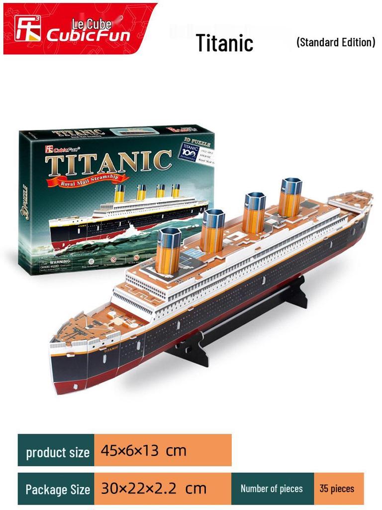 LoCube One Piece Thousand Sunny 3D Puzzle Schiffsmodell Trendiges Spielzeug Geschenk.