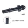 Quick Connection 6AN AN6 Male To 3/8", 5/16" AN8 8AN Quick Disconnect Male Push On Fitting Fuel Adapter