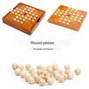 Premium Wooden Single Noble Chess Game For Kids Engaging Educational Play Experience