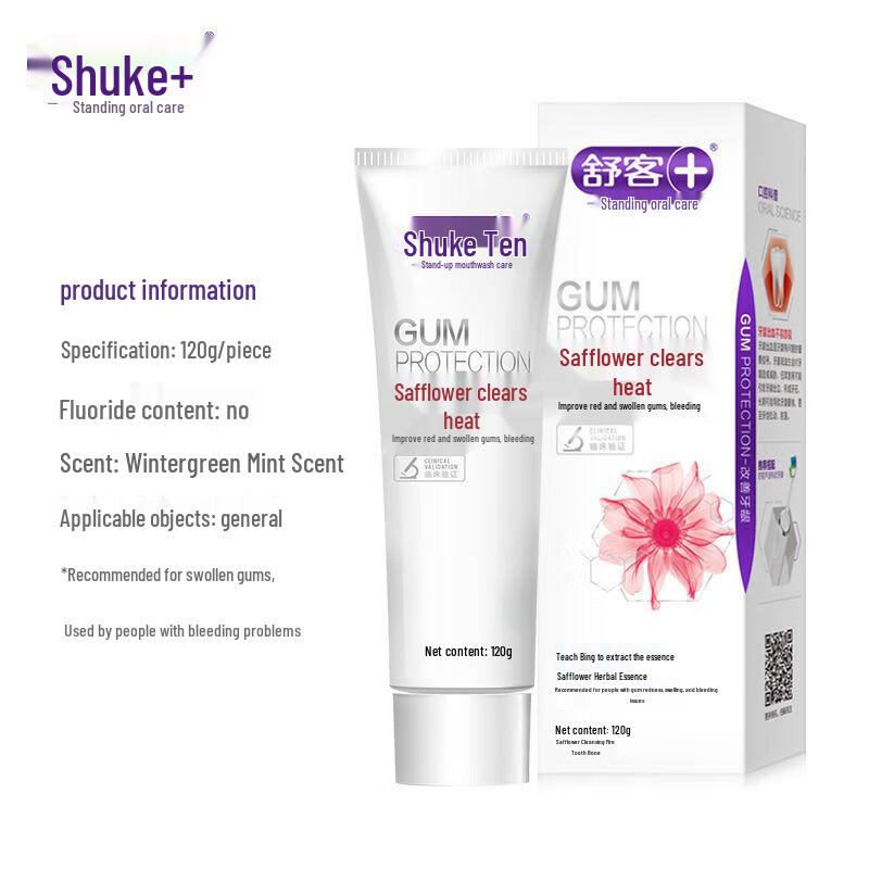 Shuke Safflower Fire-Clearing Toothpaste