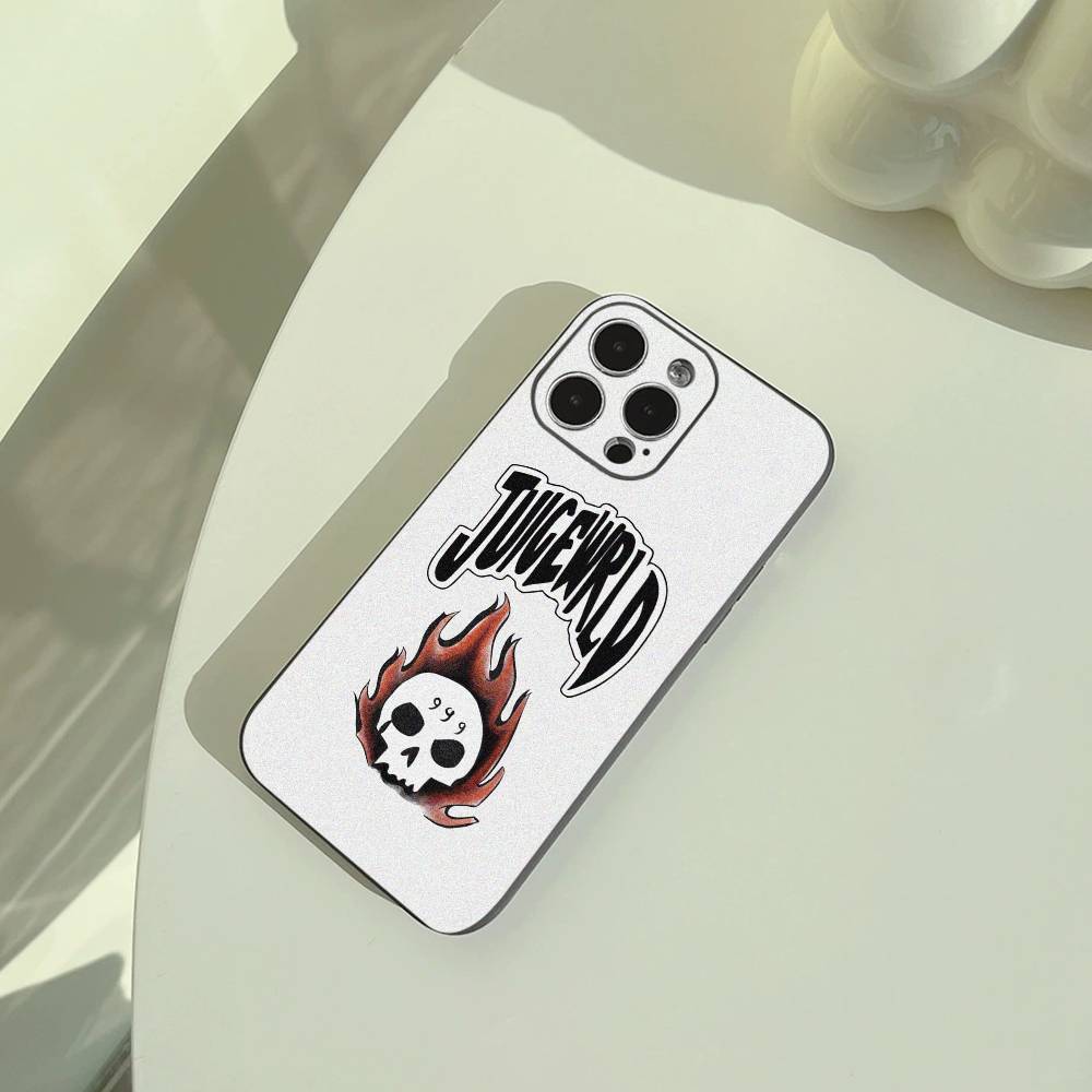 

Rapper -999 J-Juice W-WRLD Phone Case For iPhone 17,16,15,14,13,12,11 Pro Max,16/15/14Plus,XS Soft Black Cover iPhone17