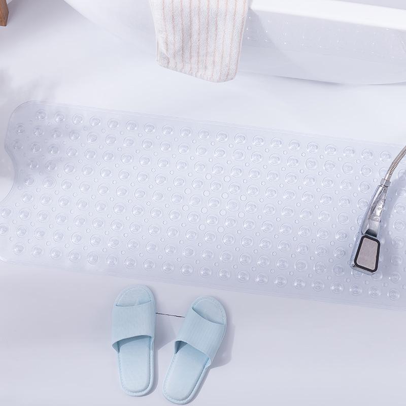 40x100cm Rutschfeste Badematte: Massage-Fußpad für Dusche und Badewanne