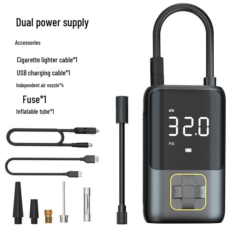 Miling Ku Che Xing Portable Wireless Car Tire Inflator