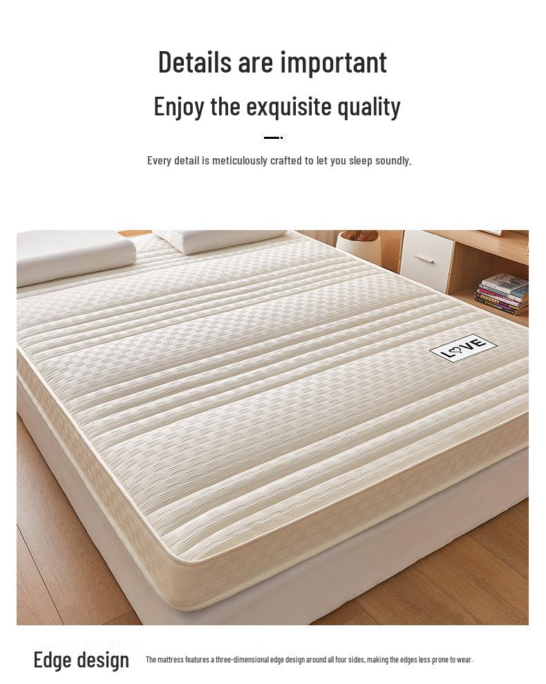 3D Latex Tatami Mattress: Thick, Comfortable Topper for Students and Dorms