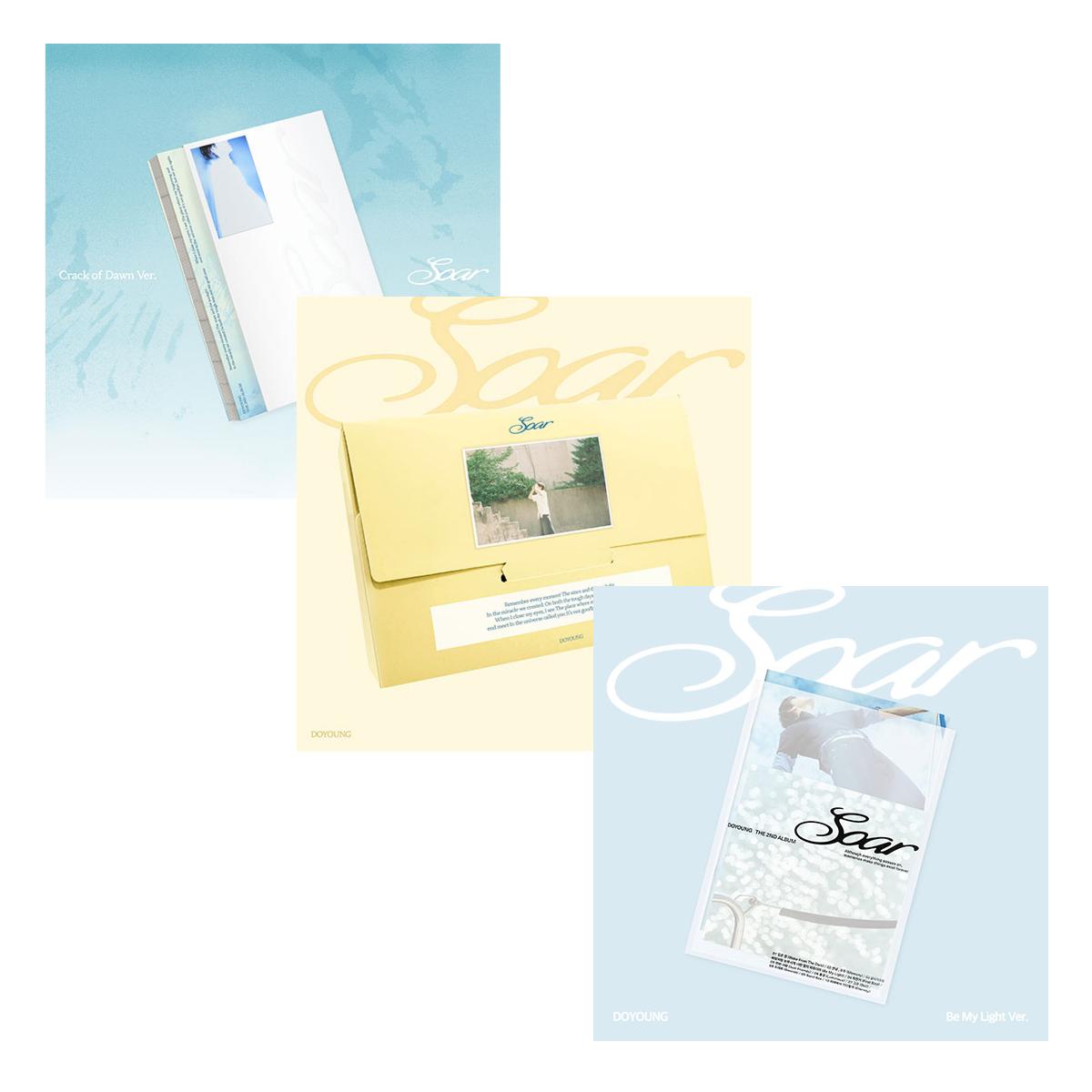 

DOYOUNG (NCT) [SOAR] 2-й АЛЬБОМ 3 VERSION SET