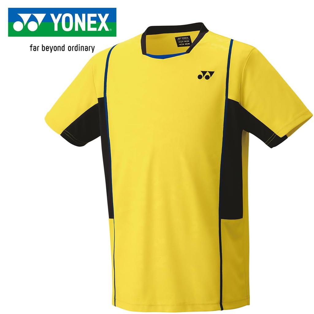 YONEX Game Shirt 10603 Light Yellow SS (Fit Style) (279)