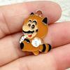 10Pcs Cute Super Mario Bros DIY Keychain Metal Handmade Alloy Anime Game Key Chain Keyring Gift for Fans