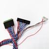 Universal LVDS Cable 20453-20455 40pin 2ch 6-bit LCD Panel Screen Cable Line for 14-18.4 inch LCD Panel Screen