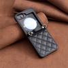 Cover Galaxy Z Flip5 SM-F731B Phone Case for Samsung Galaxy Z Flip6 Flip 4 3 5G Funda Etui Geometric Folding Protect Case Shells