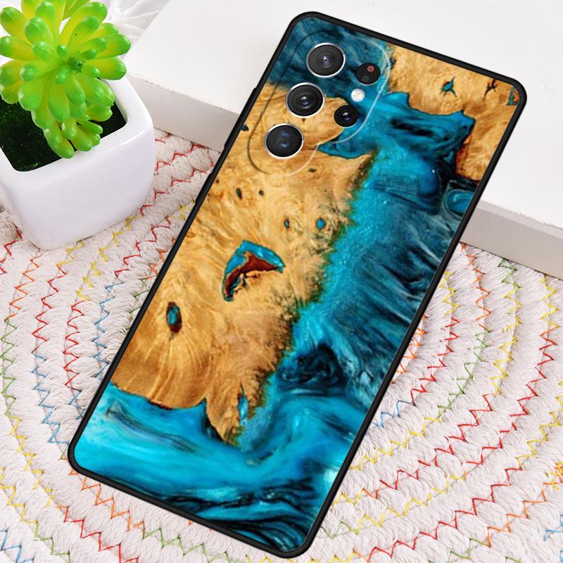 

Wood Resin Marble TPU Phone Case For Samsung Galaxy note 10 pro S26 S25 S24 S23 S22 Ultra Plus S21 FE S20 Shockproof Cover Galaxy S20 5G