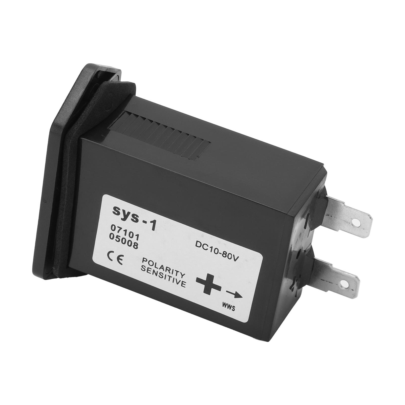 

SYS1 Механический счетчик моточасов Электронный промышленный многофункциональный Полностью герметичный кварцевый измеритель моточасов