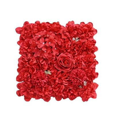 Beautiful Artificial Rose Wall Colorfast No Watering DIY