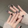 Wearable Removable Black Butterfly False Nails - Handmade, Advanced Liquid Technology, Small Size, Hot-Selling.