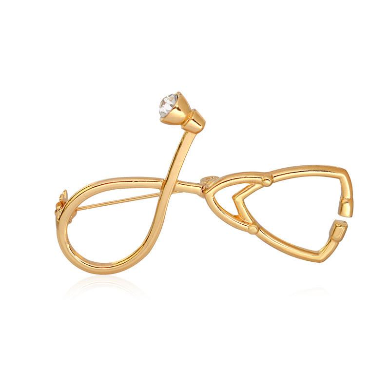 

Декоративная мультяшная медицинская техника, сплавная брошь, эмалевый значок, модный бейдж, идеально подходит для любого наряда XZ446