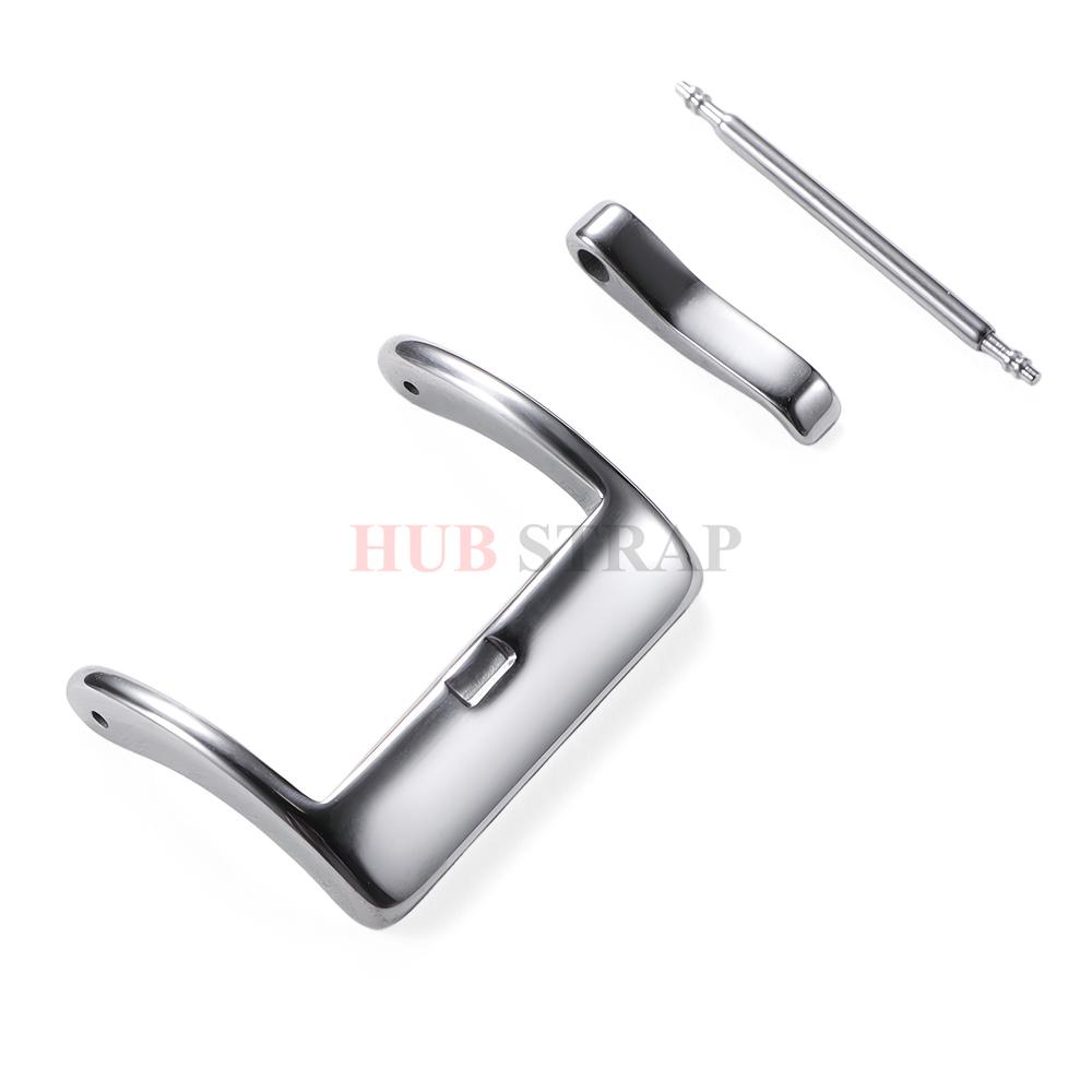 16mm 18mm 20mm 22mm Stainless Steel Watch Buckle for Watchband Matte Polished Replacement Clasp Gold Silver Rosegold Accessories