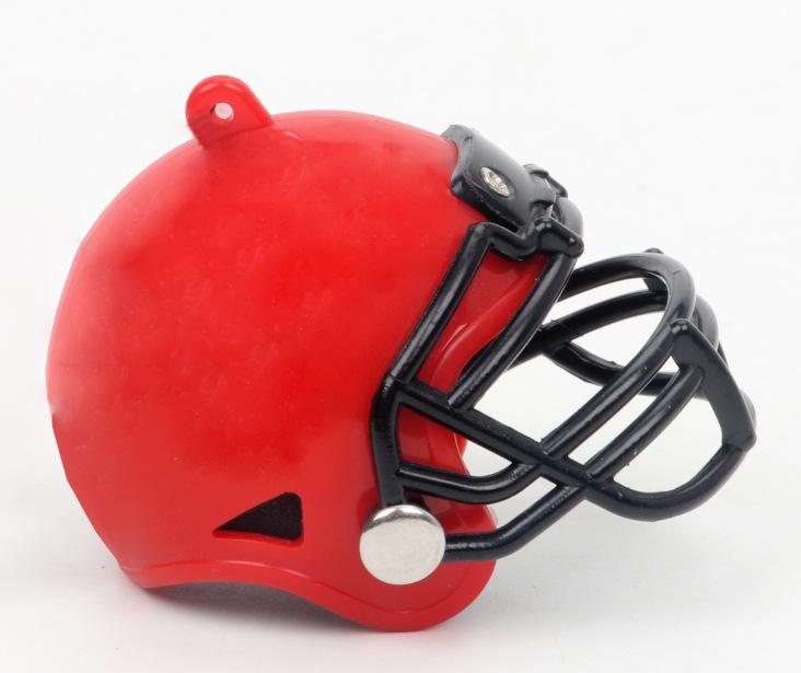 Rugby Helmet Keychain: Mini American Football Pendant Ornament In Stock