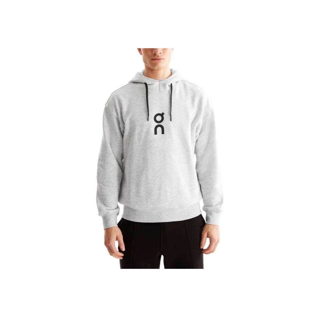 On Run Club Hoodie Logo Print Pullover Sweatshirt Men Hoodies Meteor-Gray 1ME10031756 M 27098₽