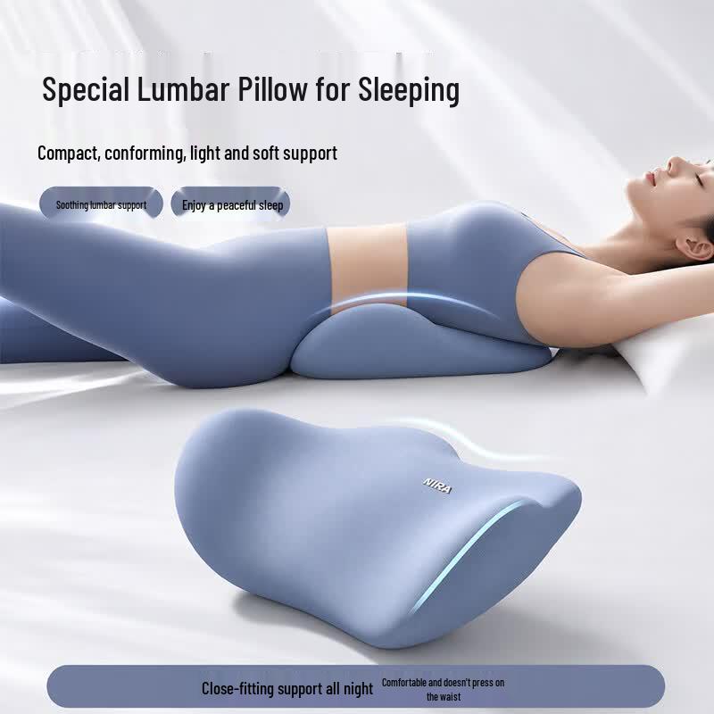 Ergonomic Lumbar Support Sleeping Pillow